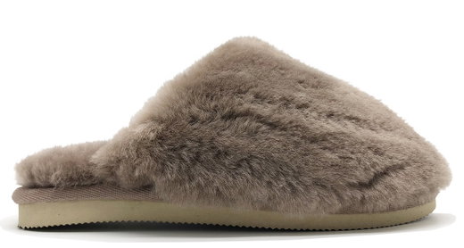 thies Schaffellpantoffel Sheepskin Slipper grau Hausschuhe Damen